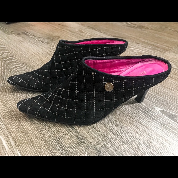 Eric Javits Vintage Pointed Toe Kitten Heel - Picture 2 of 5